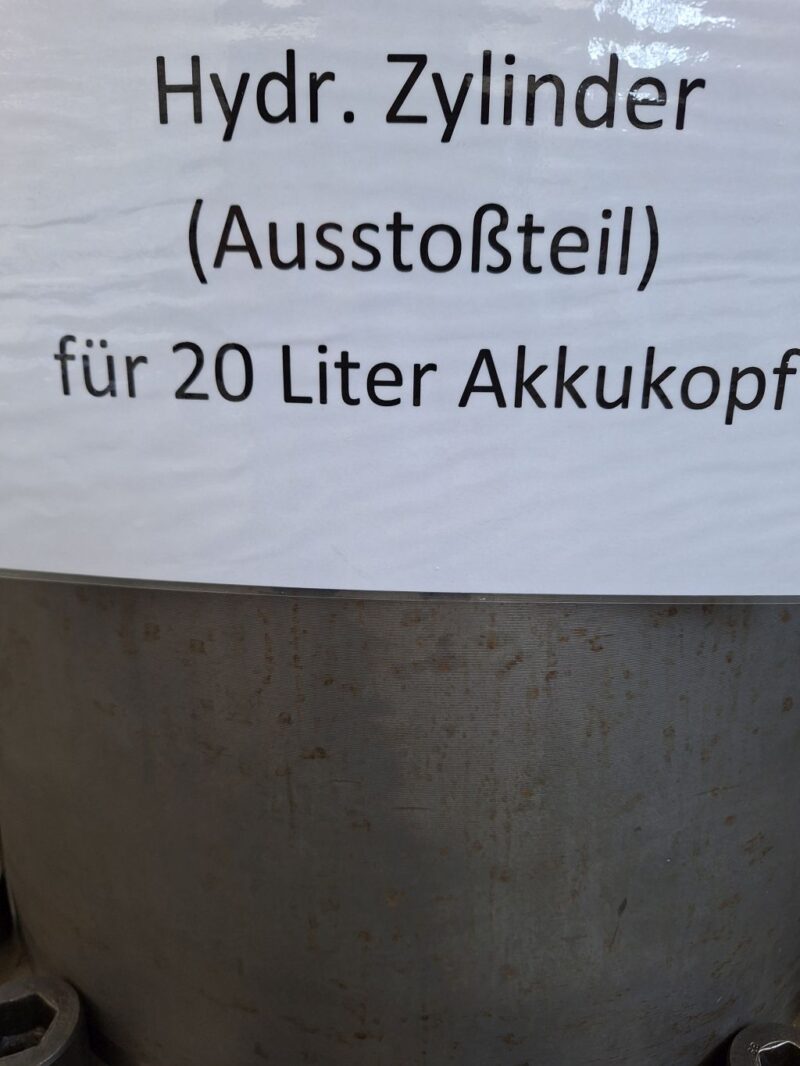 Ausstoßzylinder 20 ltr / ejection cylinder 20 ltr – Bild 2